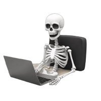 Skeletonz emoji maker