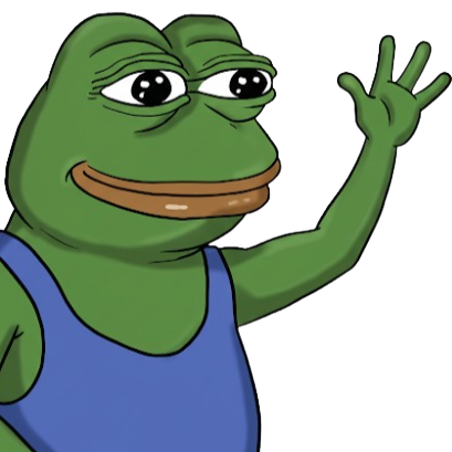 Pepe Dad Wave emoji