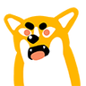Angry Corgi emoji maker
