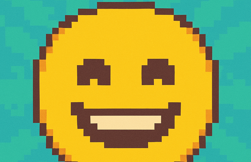 Pixel art emojis