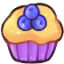 Blueberry Muffin emoji maker