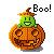 Boo Halloween emoji maker