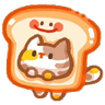 Bread Kitten E emoji maker