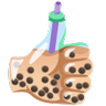 Bubble Tea Thumbs Up emoji maker
