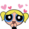 Bubbles E emoji maker