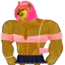 Buff Lady Cheemsq emoji maker