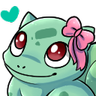 Bulbasaur Cuteq emoji maker