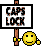 Caps Lock emoji maker