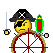 Captain Pirate emoji maker