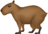 Capybara Cartoon emoji maker