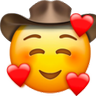 Cowboy Hearts emoji maker