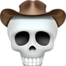 Cowboy Skull emoji maker