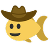 Cowboy Fish emoji maker