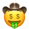 Greedy Cowboy emoji maker