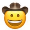Happy Cowboy emoji maker