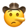 Lying Cowboy emoji maker