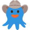 Octopus Cowboy emoji maker