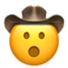 Open Mouth Cowboy emoji maker