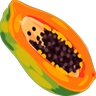 Papaya emoji maker