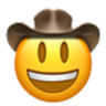 Smiley Cowboy emoji maker