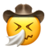Sneezing Cowboy emoji maker