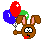 Bunny Balloons emoji
