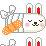 Bunny Bandage emoji