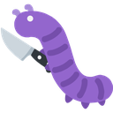 Caterpillarknife emoji