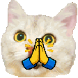 The generated bless-up animated emoji