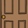 The generated door animated emoji GIF