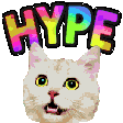 The generated hype animated emoji GIF