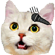 The generated mic-drop animated emoji