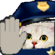 The generated peepo-stop static emoji PNG