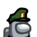 Among Us Military emoji maker
