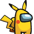 Among Us Pikachu emoji maker