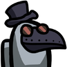 Among Us Plague Doctor emoji maker