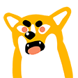 Angry Corgi emoji