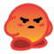 Angry Kirby emoji