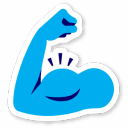 Biceps emoji maker