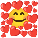 Big Love E emoji maker