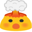 Blob Mind Blown emoji