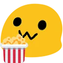 Blob Popcorn emoji
