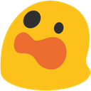 Blob Astonished emoji