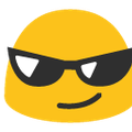 Blob Cool emoji