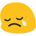 Blob Cry emoji