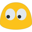 Blob Eyes emoji