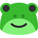 Blob Frog emoji