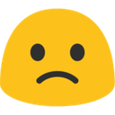 Blob Frown emoji