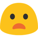 Blob Frowning emoji