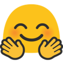 Blob Hug emoji